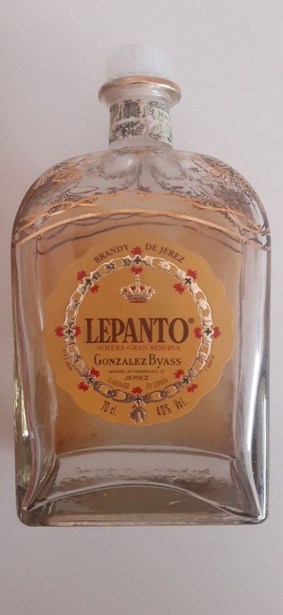 Botella brandy lepanto