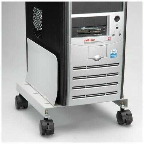 CARRELLO PC PORTA COMPUTER SUPPORTO metallo