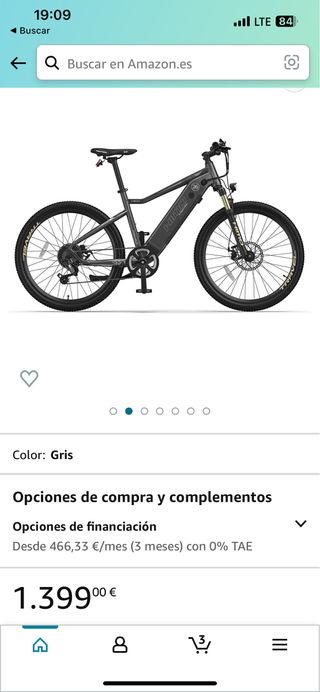 Bicicleta electrica himo c26