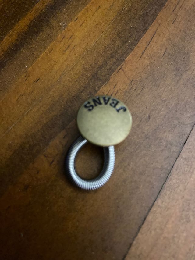 Botón alargador flexible de cintura vaquero