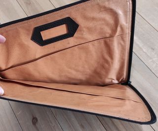 Cartera de cuero. Dos modelos 