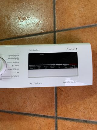 placa electrónica lavadora Bosch serie 4