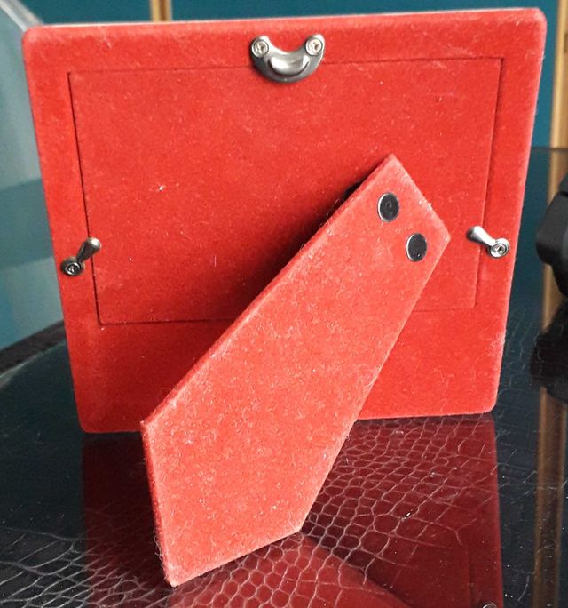 Cornice Portafoto Neonatale in metallo