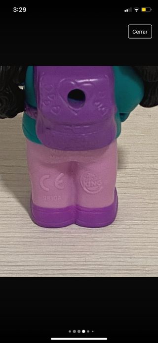 4 juguetes Burguer King