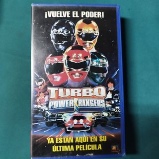 Película Turbo Power Rangers  VHS
