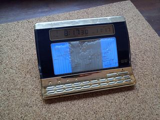 Seiko World Time orologio da tavolo Space Age