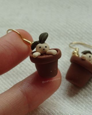 Pendientes Mandrágoras 🪴