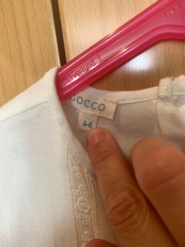 Vestido niña blanco