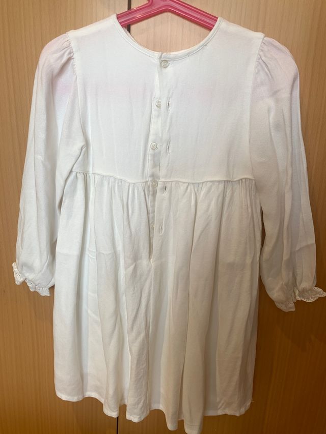 Vestido niña blanco