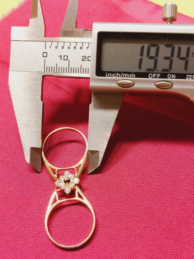 Anillo Doble Unico , oro 18kl