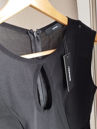 Vestido negro Diesel