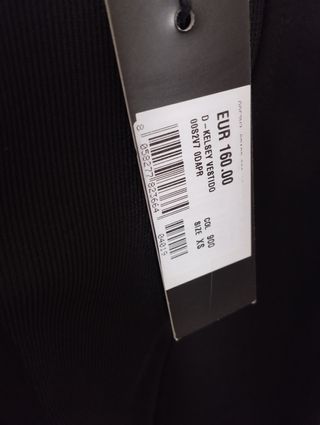 Vestido negro Diesel