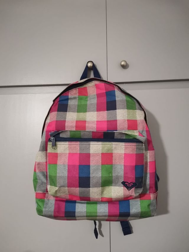 Mochila cuadros Roxy