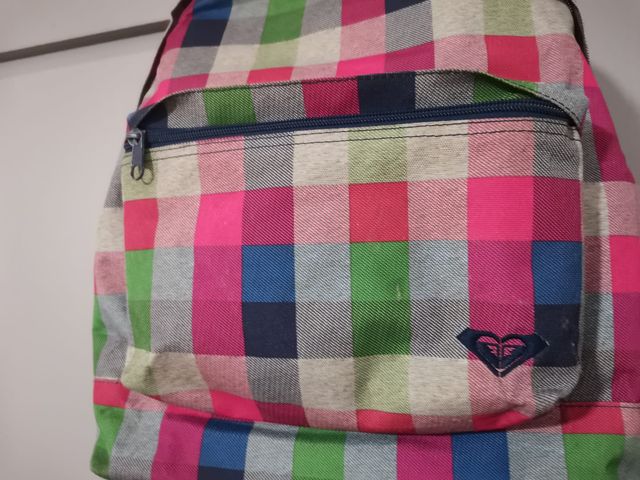Mochila cuadros Roxy