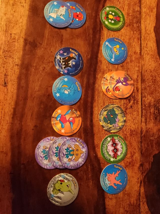 Pokemon Sticker tazos matutano españa