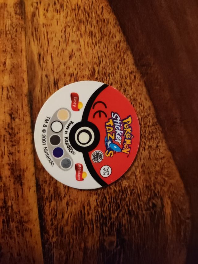 Pokemon Sticker tazos matutano españa