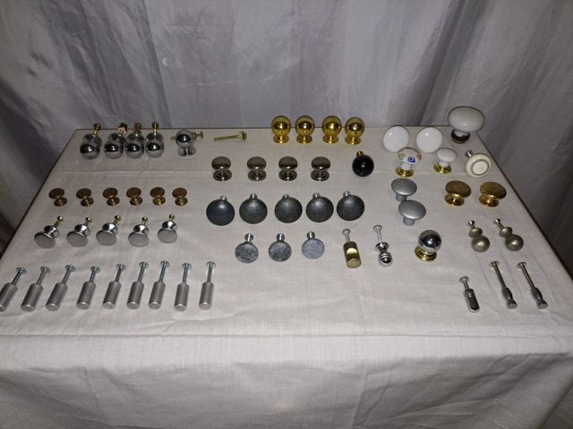 - Lote de Tiradores - Pomos Metálicos .!!! OFERTA