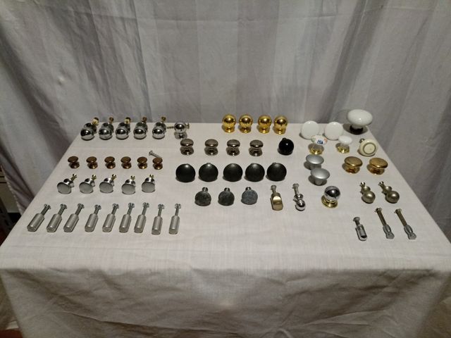 - Lote de Tiradores - Pomos Metálicos .!!! OFERTA