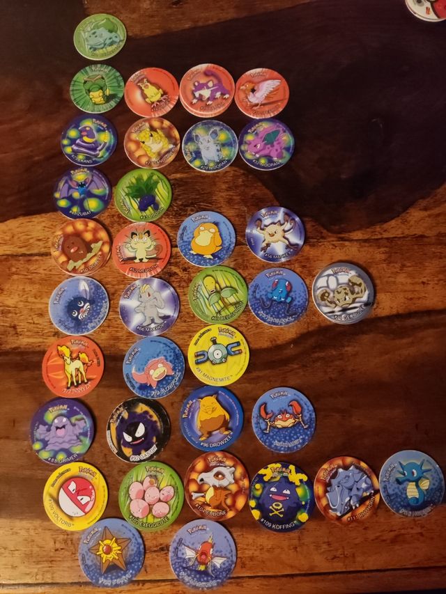 Pokemon Tazo matutano españa