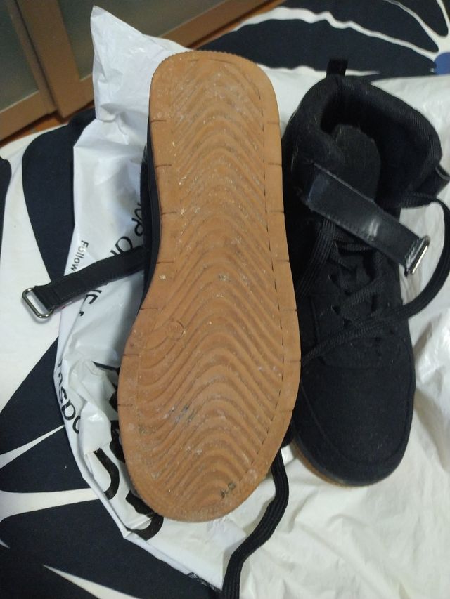 zapatillas tipo botines otoño-invierno