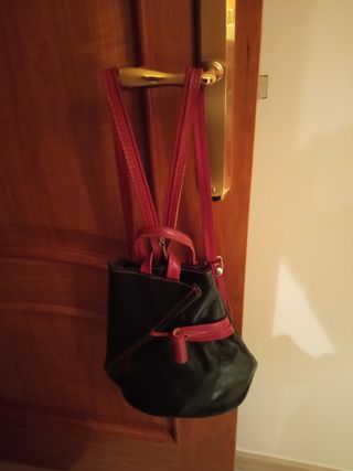 MOCHILA PIEL AUTÉNTICA 