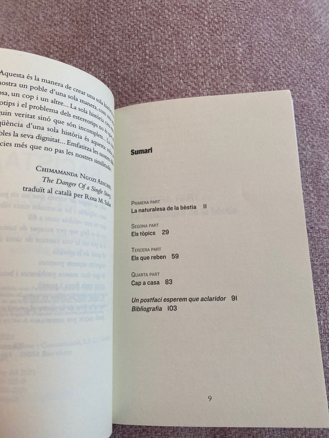 No sóc racista però..