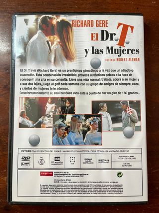 Dvd El Dr. T y las mujeres