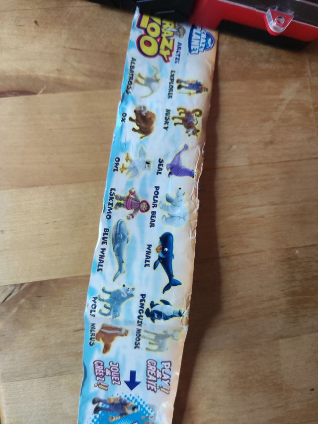 Crazy Zoo Crazy Planet huevo sorpresa