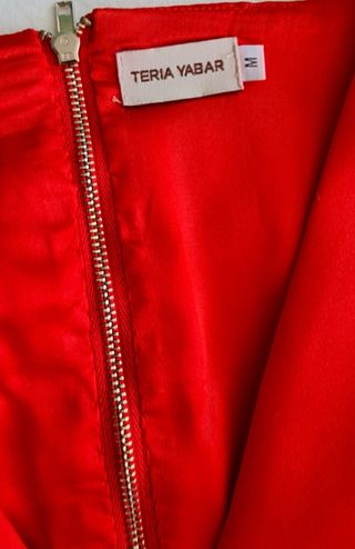 VESTIDO FIESTA TERIA YABAR TALLA M