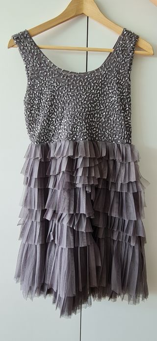 VESTIDO FIESTA LENTEJUELAS