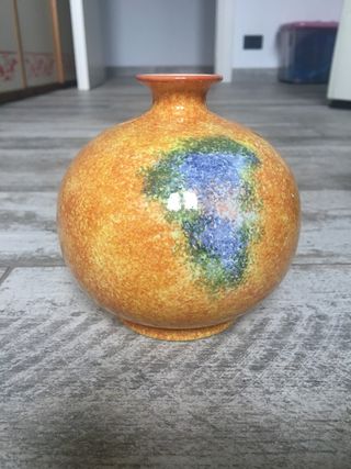 2 vasi decorativi dipinti a mano da Marini