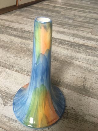 2 vasi decorativi dipinti a mano da Marini