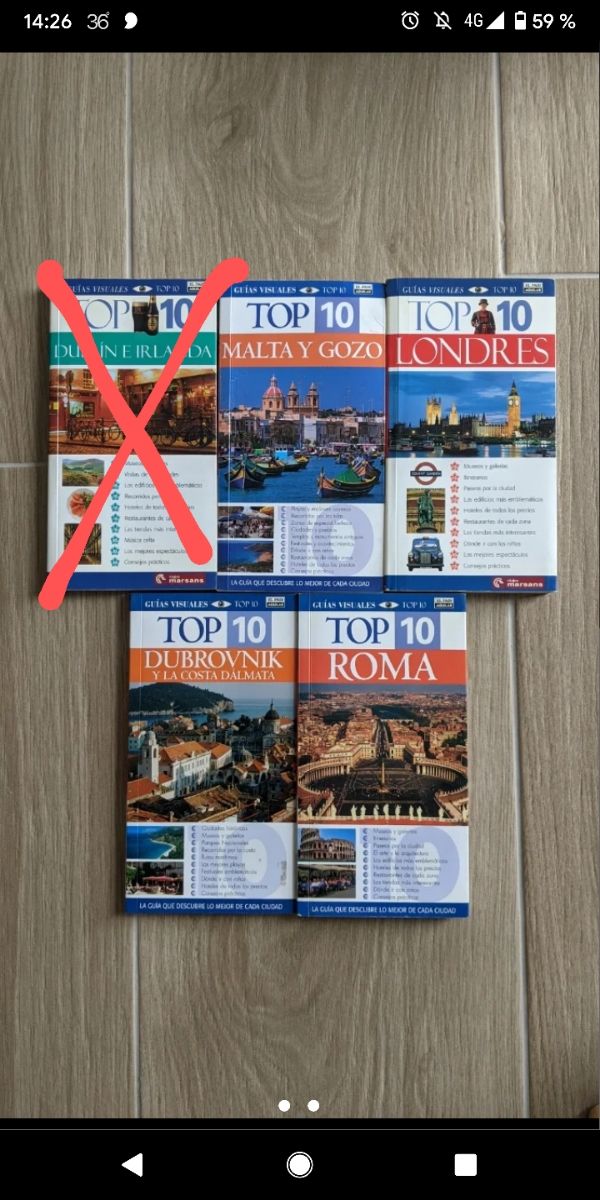 Guías viaje (Pack de 4)