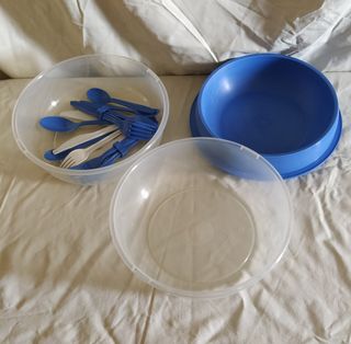 Set vajilla camping/campo - Curver