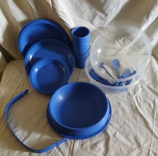 Set vajilla camping/campo - Curver