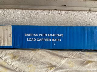 Barras portaequipajes con anclajes