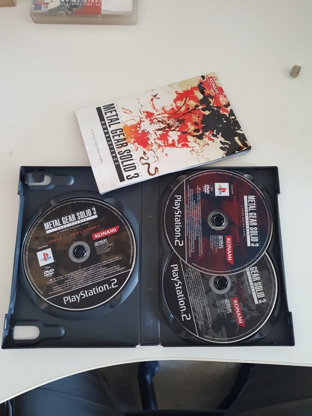 Metal Generate Solid 3 Subsistence PS2