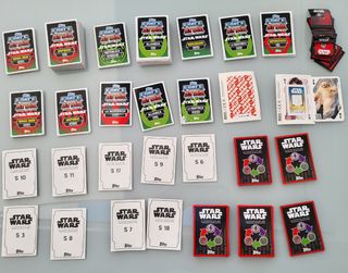 CROMOS STAR WARS topps Carrefour