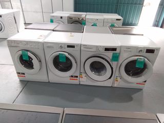 Lavadoras con tara y 3 años de garantía desde