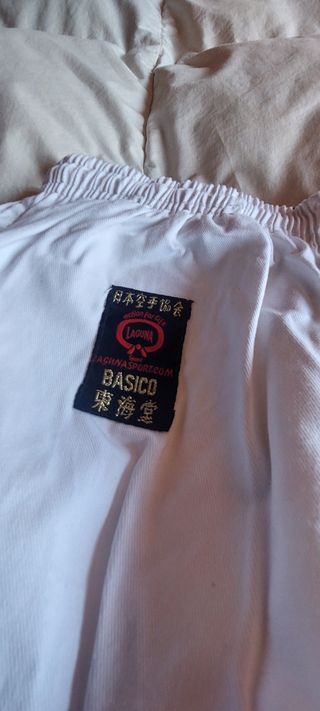 Traje karate talla S/180