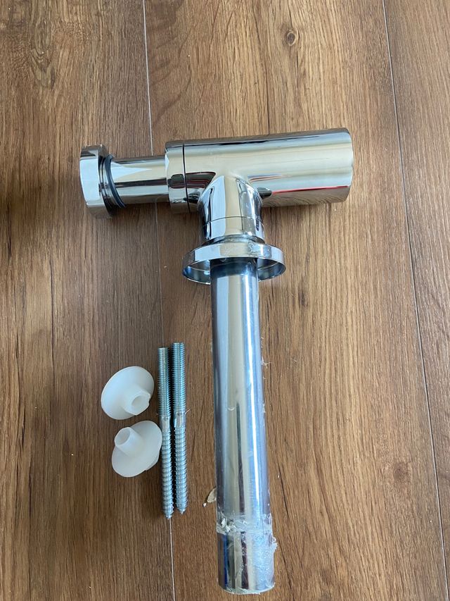 Lavabo Roca 60 cm con sifon y valvula