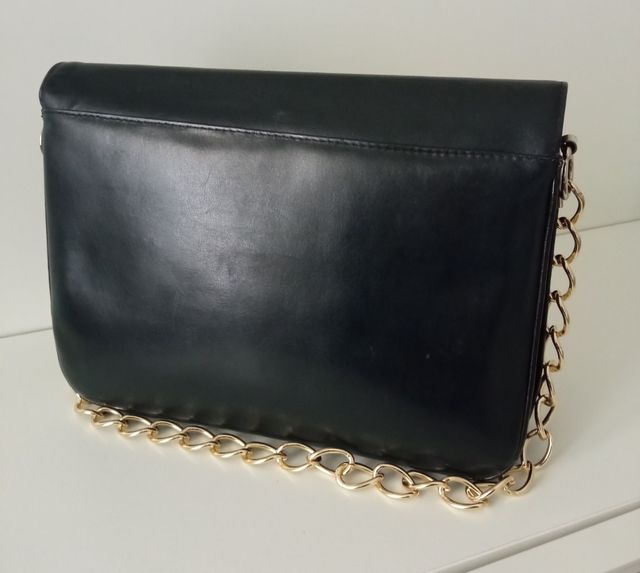 Borsa tracolla vintage con catena