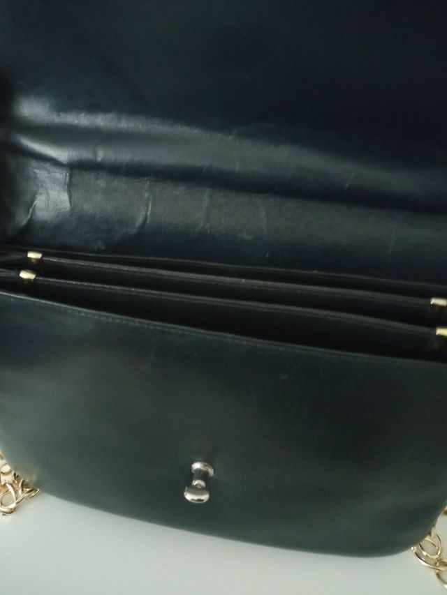 Borsa tracolla vintage con catena