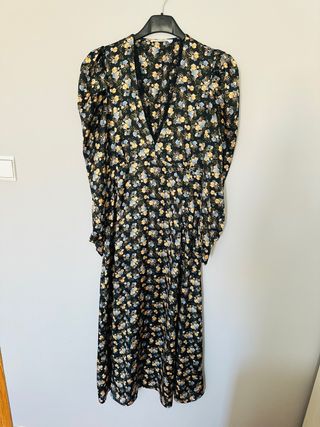 Vestido Mango saten xs