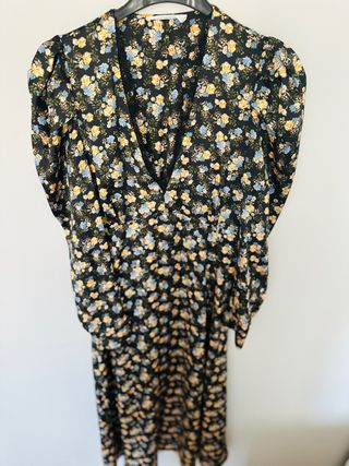 Vestido Mango saten xs