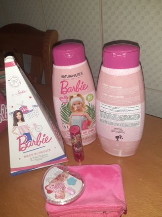 Barbie Trousse, prodotti toilette, profumo spray..