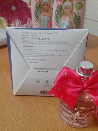 Barbie Trousse, prodotti toilette, profumo spray..