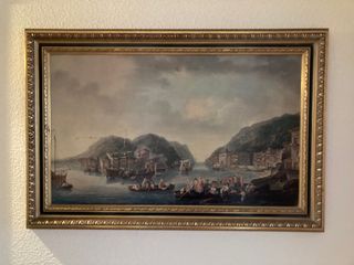 Cuadro con motivos marinos