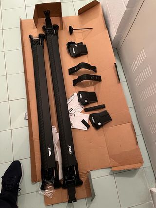 Barras Thule WingBar Edge Black 9585B