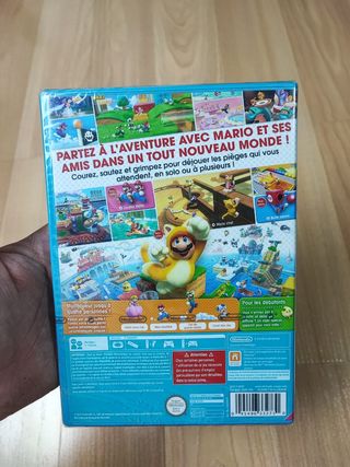 super Mario 3d world wii u precintado pal fra